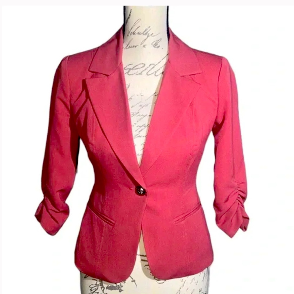 Xoxo pink blazer